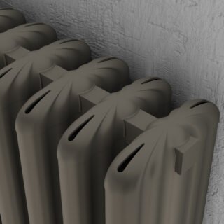 Kartell Niagara Vertical Column Radiator - Grey - Image 2