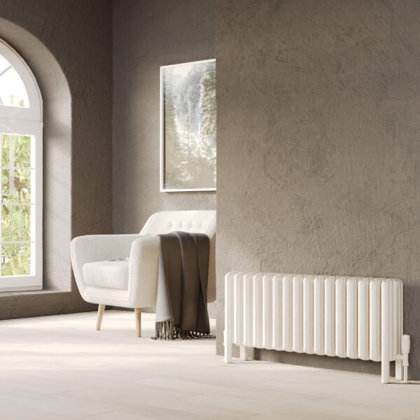 Kartell Niagara Horizontal Column Radiator - White