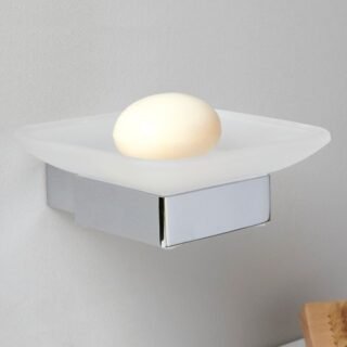 Scudo Alpha Soap Dish Holder - Chrome - Image 3