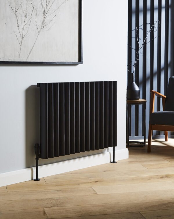 Kartell Toronto Horizontal Designer Radiator - Black