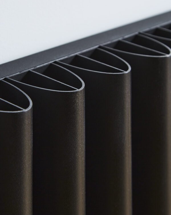 Kartell Toronto Horizontal Designer Radiator - Black - Image 2