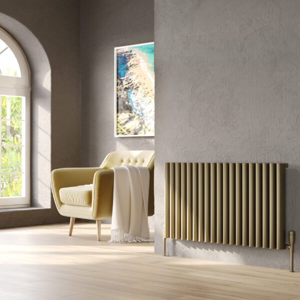 Kartell Toronto Horizontal Designer Radiator - Bronze