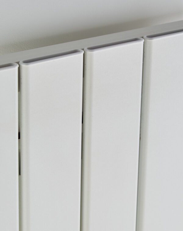 Kartell Victoria Double Panel Vertical Designer Radiator - White - Image 2
