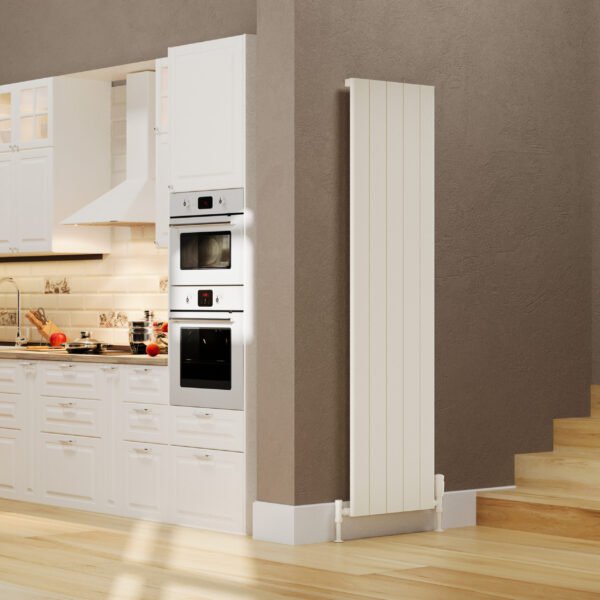 Kartell Allegro Single Panel Vertical Designer Radiator - White