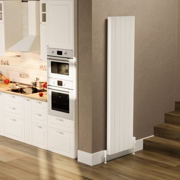 Kartell Allegro Double Panel Vertical Designer Radiator - White