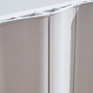 Kartell Vancouver Single Panel Horizontal Designer Radiator - White - Image 2