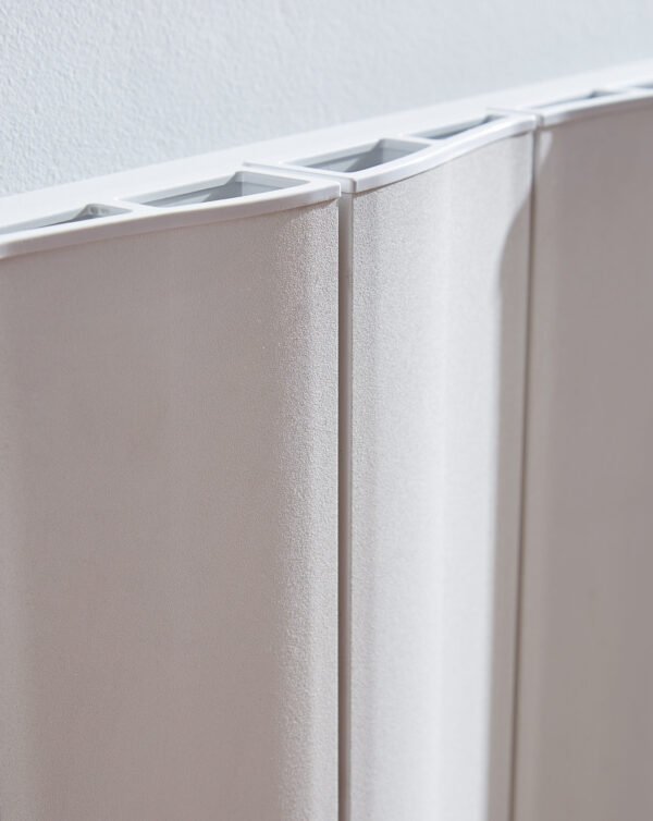 Kartell Vancouver Single Panel Horizontal Designer Radiator - White - Image 2