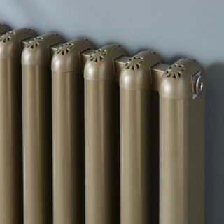Kartell Calgary Horizontal Designer Column Radiator - Bronze - Image 2
