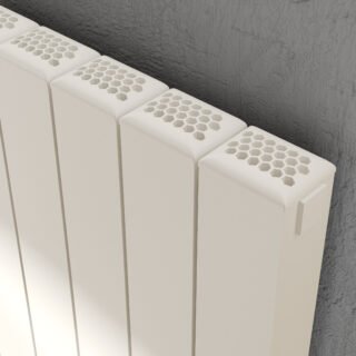 Kartell Edmonton Horizontal Designer Radiator - White - Image 2