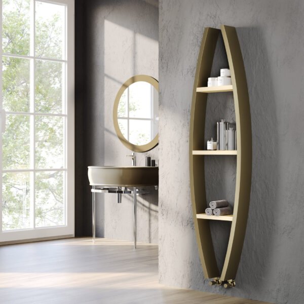 Kartell Winnipeg Designer Radiator - 1600mm X 500mm - Bronze