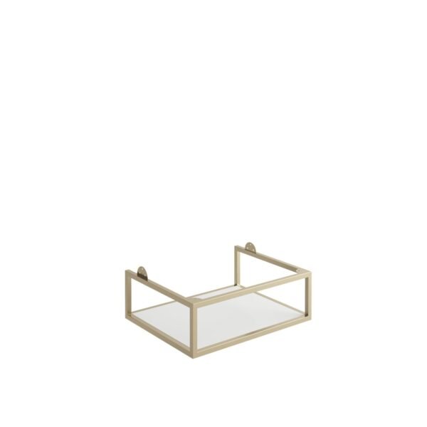 Scudo Ambience 1 Drawer LED Wall Hung Vanity Unit With Basin And Frame - 1 TH - Image 5