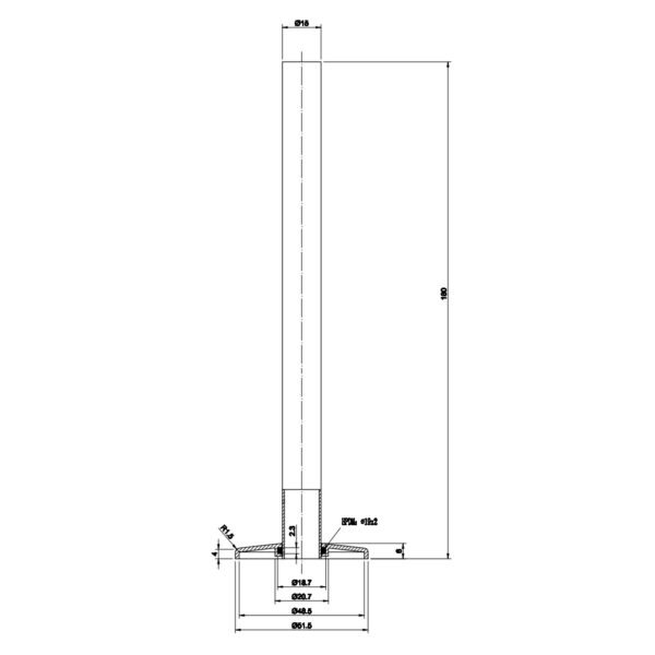 Kartell 15mm Pipe And Shrouds - Pair - Image 2