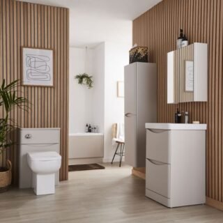 Kartell Arc Floor Standing WC Unit - 500mm Wide - Image 2