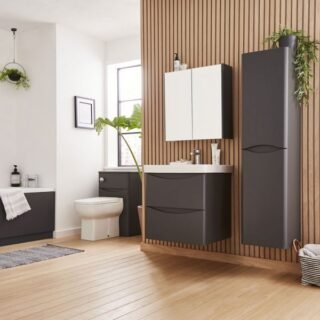 Kartell Arc Floor Standing WC Unit - 500mm Wide - Image 3