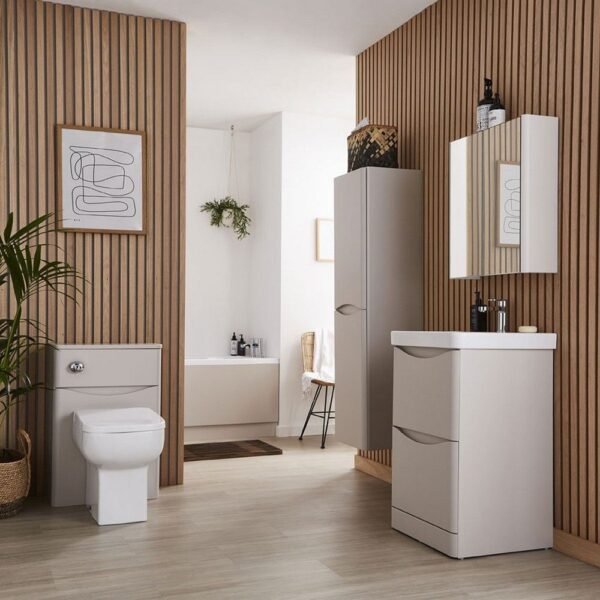 Kartell Arc 2 Door Wall Hung Tall Storage Unit - 1400mm High - Image 2