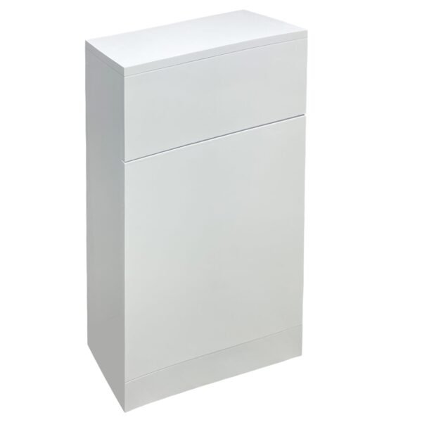 Kartell Atlantis Floor Standing WC Unit - 500mm Wide - Lacquering White