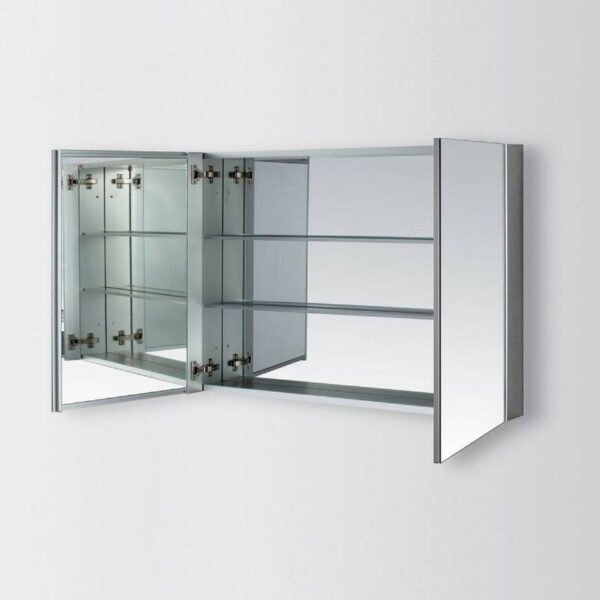 Kartell Badminton 2 Door Non Illuminated Mirror Cabinet - 700mm x 800mm