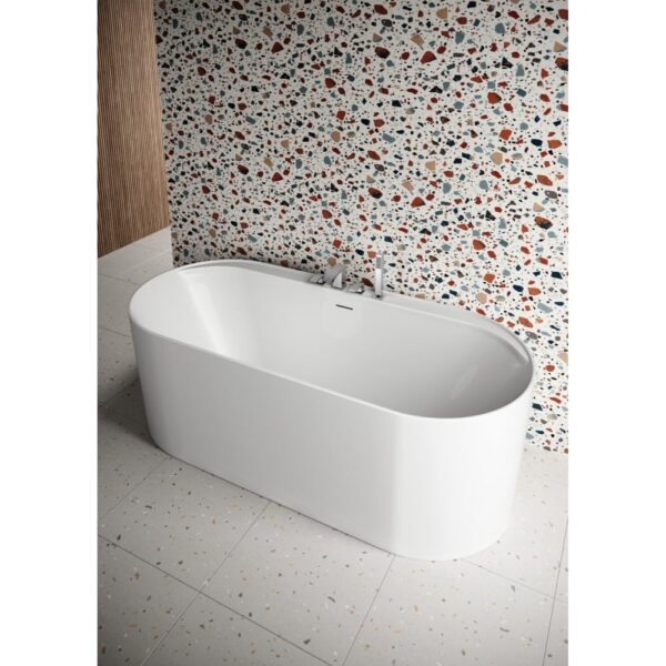 Scudo Tutto Double Ended Freestanding Bath - 1700mm x 750mm - Gloss White