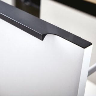 Scudo Muro 600mm Furniture Handle - Black - Image 4