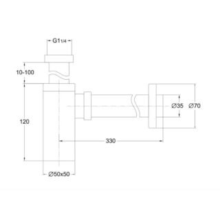 Scudo Square Bottle Trap - Image 2