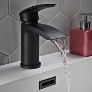 Scudo Belini Mono Basin Mixer Tap With Push Waste - Image 5