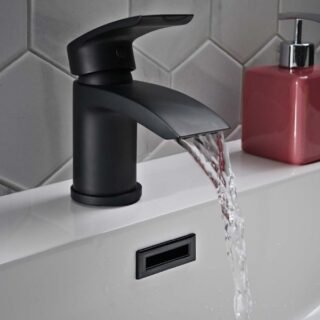 Scudo Belini Mini Mono Basin Mixer Tap With Push Waste - Image 5