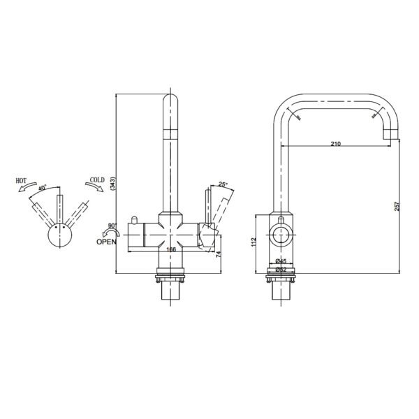 Kartell Brewmaster 3-1 Square Tap With Standard Tank - Image 2