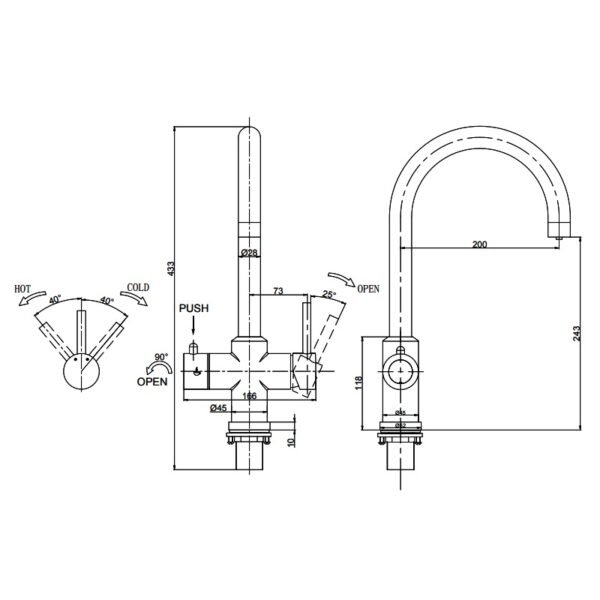 Kartell Brewmaster 3-1 Swan Tap With Standard Tank - Image 2