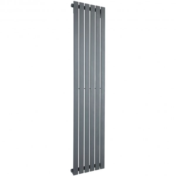 Kartell Boston Single Panel Designer Radiator - Textured Grey