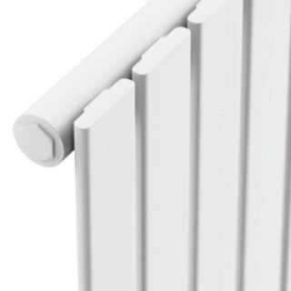 Scudo Bravo Single Panel Vertical Designer Radiator - White - Image 14