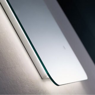 Kartell Calcot Frameless Back Lit Illuminated Mirror - Image 2