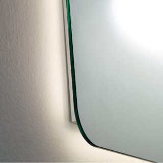 Kartell Calcot Frameless Back Lit Illuminated Mirror - Image 4
