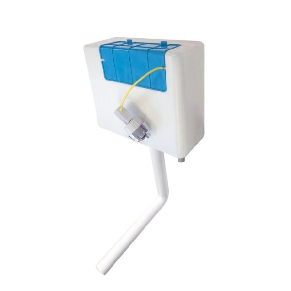 Scudo Concealed Cistern with Bottom Inlet - White
