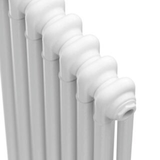 Scudo 2 Column Vertical Designer Radiator - White - Image 2