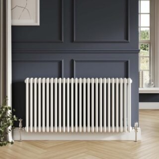 Scudo 3 Column Horizontal Designer Radiator - White - Image 6