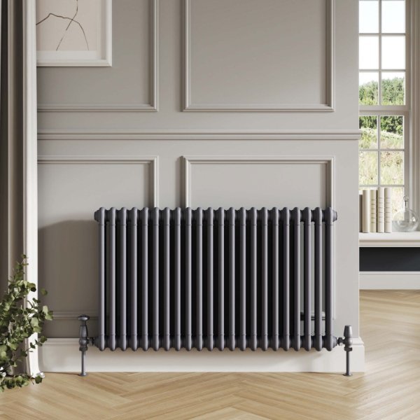 Scudo 2 Column Radiator Feet - Anthracite