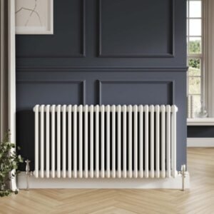Scudo 3 Column Radiator Feet - White