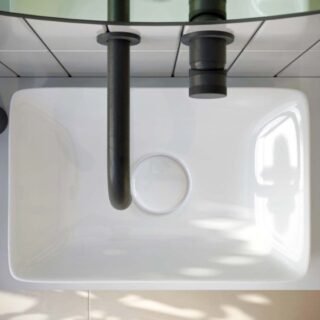 Scudo Stance Countertop Basin - White - Image 4