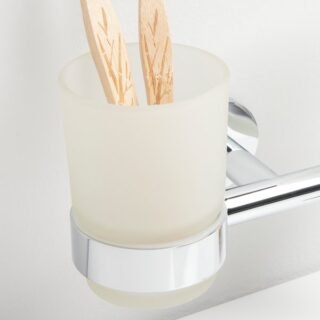 Scudo Delta Double Tumbler - Chrome - Image 3