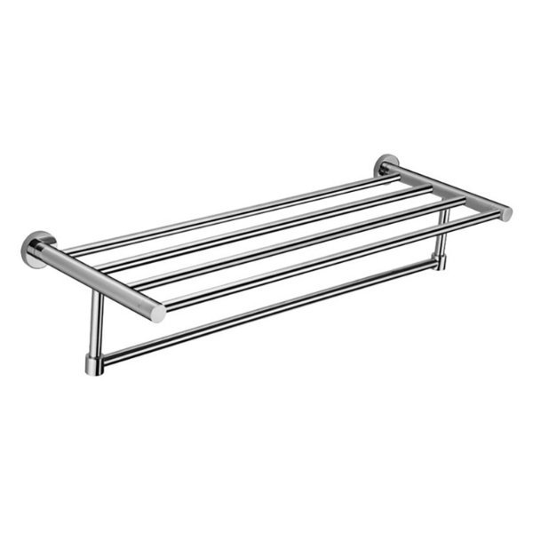 Scudo Delta Bath Towel Shelf - Chrome