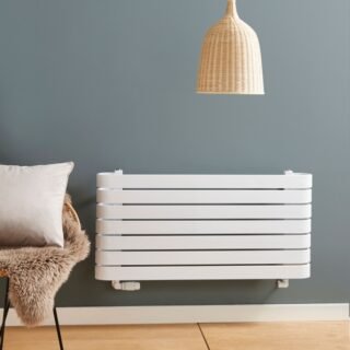 Kartell Denver Horizontal Designer Radiator - White - Image 2