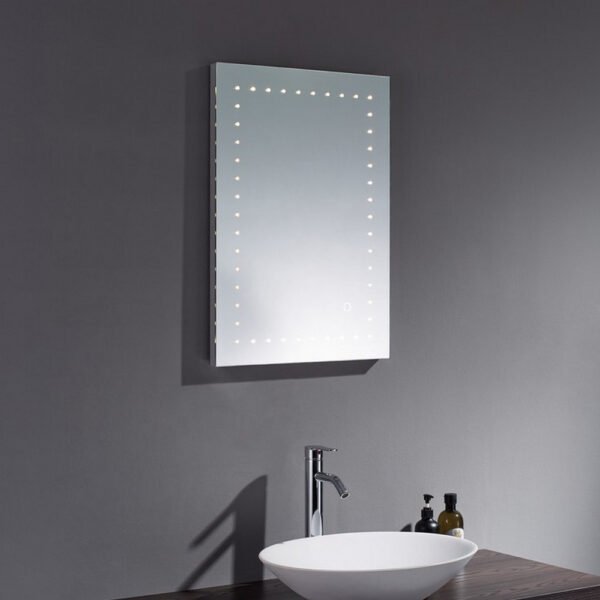 Kartell Fairford Dotted Frame Illuminated Mirror - 700mm x 500mm - Image 3