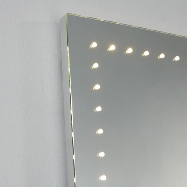 Kartell Fairford Dotted Frame Illuminated Mirror - 700mm x 500mm - Image 4