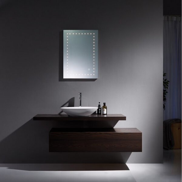 Kartell Fairford Dotted Frame Illuminated Mirror - 700mm x 500mm - Image 5