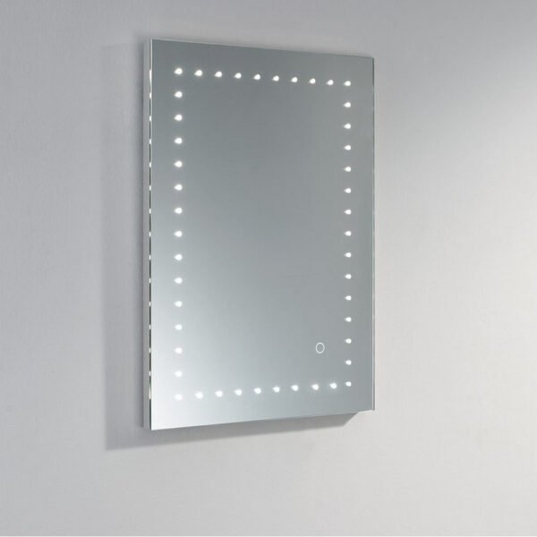 Kartell Fairford Dotted Frame Illuminated Mirror - 700mm x 500mm