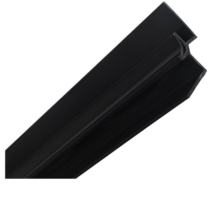 Kartell Internal Winged Corner - Black