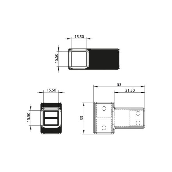 Scudo S8 Joining Piece - Image 5