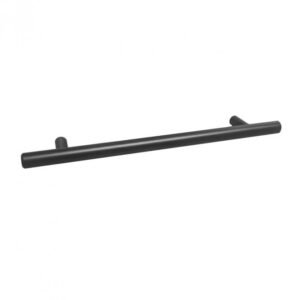 Kartell Encore Round Furniture Handle - 220mm Wide - Matt Black
