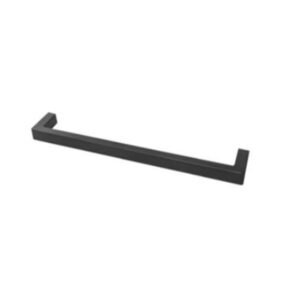 Kartell Encore Square Furniture Handle – 155mm Wide - Matt Black