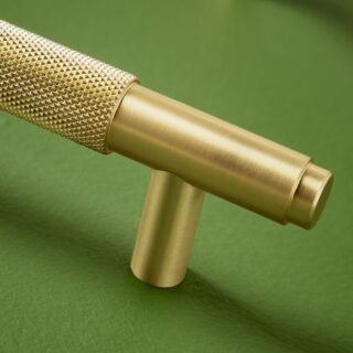 Scudo Knurled Furniture Handle - 400mm Wide - Image 4